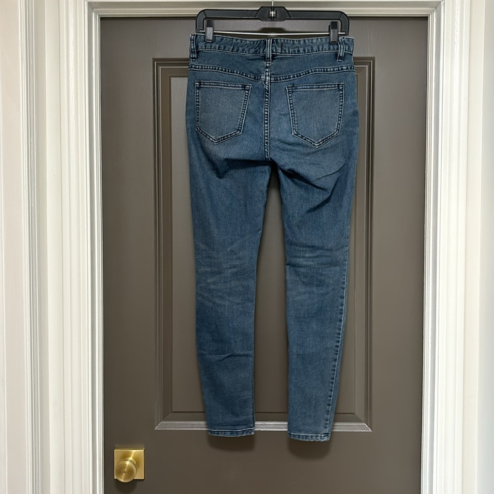 Free people distressed skinny jeans 26 - Picture 2 of 6